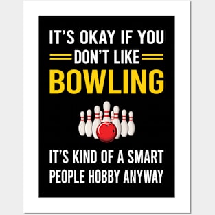 Smart People Hobby Bowling Posters and Art